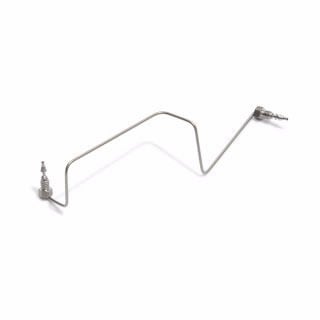 Capillary, outlet valve to damper
