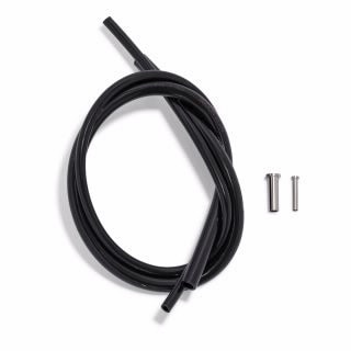 Tubing for plasma and auxiliary gas inside torch box, black with inner sleeve, 1pc tubing for each. Suitable for 7700/8800 ICP-MS.