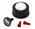 Stay Safe Cap GL45 2 ports 1 ven InfinityLab Stay Safe Cap GL45 2 ports 1 vent vlv includes 1 InfinityLab Stay Safe cap, 1 InfinityLab vent valve, 2 fittings od 3.2mm    