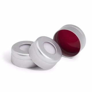 Crimp cap 11mm, Septa PTFE/S 100/PK 
