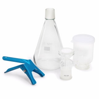 InfinityLab Solvent Filtration Assembly (includes 300 mL funnel, membrane holder base, 1L flask & Aluminum clamp)