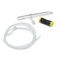 MicroMist nebulizer with EzyFit sample connector. Borosilicate glass concentric nebulizer used as standard with Agilent 7700/x/e, 