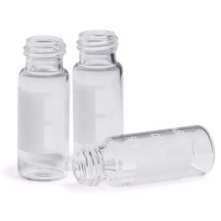 Certified screw top vial, 2 mL, clear with write-on spot, 100/pk