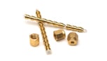 Fittings 1/8inch Brass 20/PK Nuts, front and back ferrules