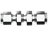 1/8inch Bulkhead Union, 316 SST