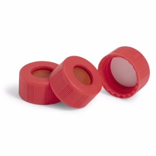 Screw cap red 100/PK