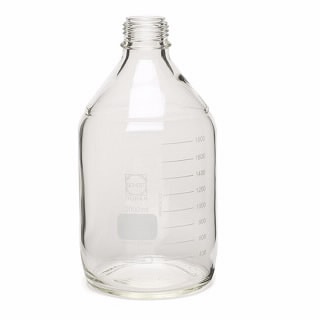Solvent bottle, clear 2L