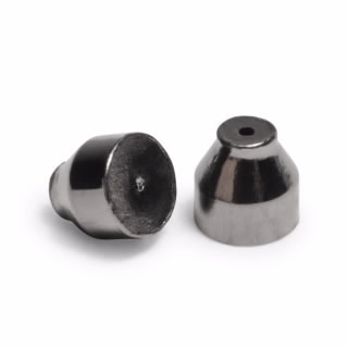 Ferrule, 0.4mm ID graphite, 0.05-0.25mm column 10/PK