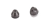 Ferrule, 0.8mm ID, 15% Graphite/85% Vespel, 0.45-.53mm column, short, 10/pk